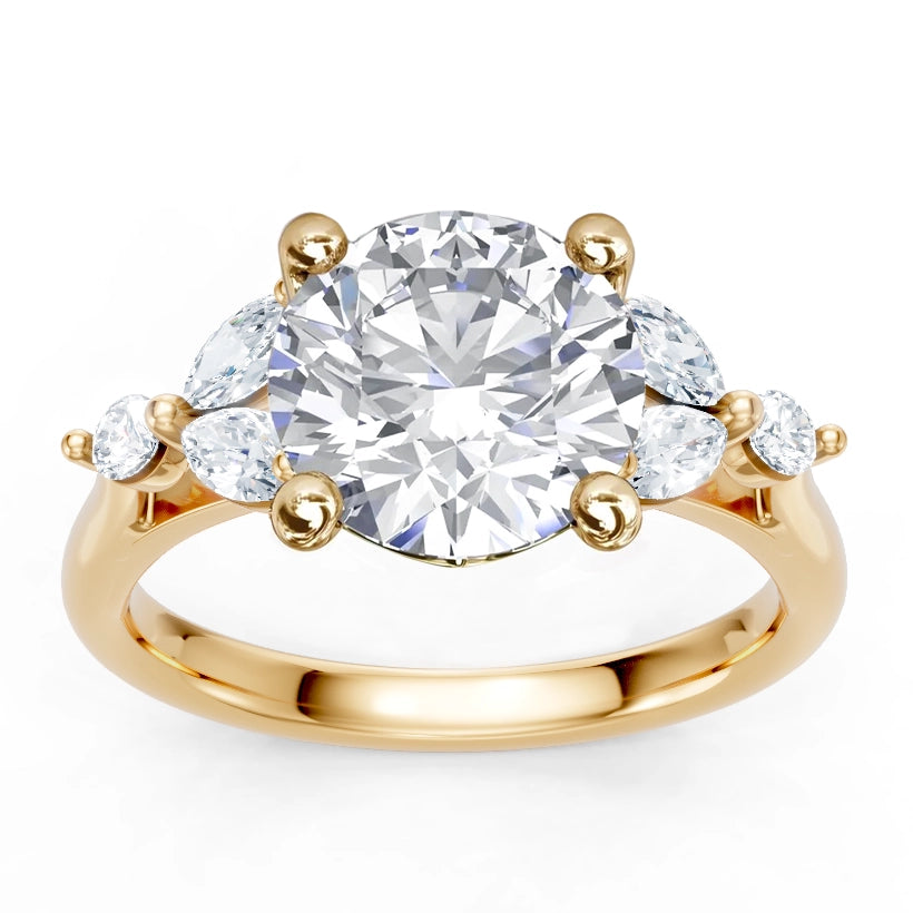 Engagement Collections Engagement Rings in Yellow Gold containing Diamond 463275