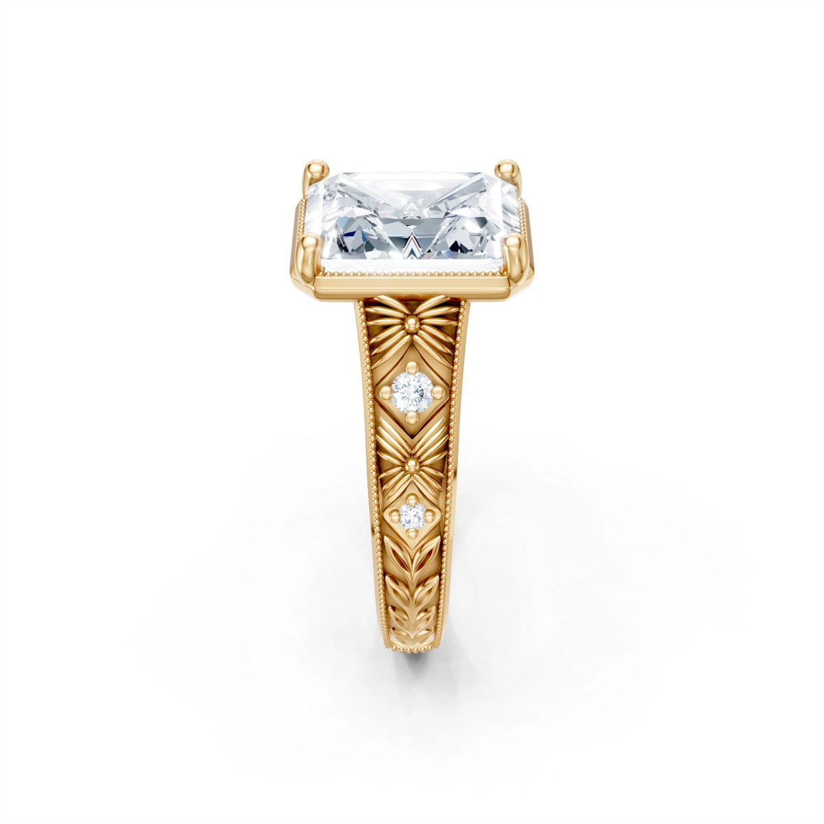 Engagement Collections Engagement Rings in Yellow Gold containing Diamond 463276