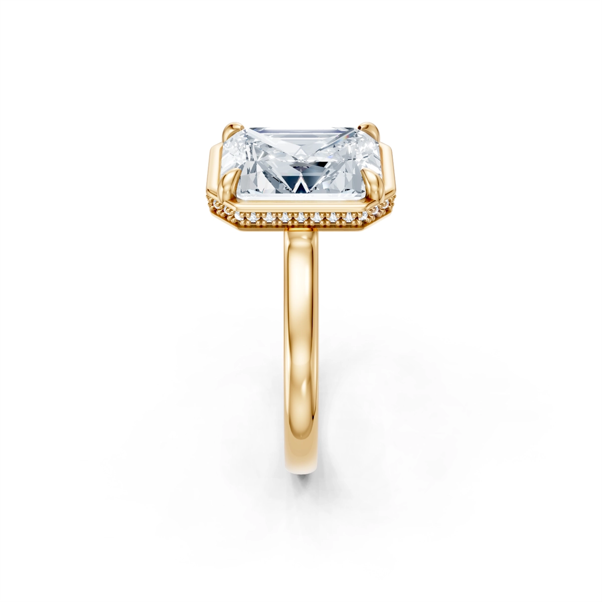 Engagement Collections Engagement Rings in Yellow Gold containing Diamond 463278