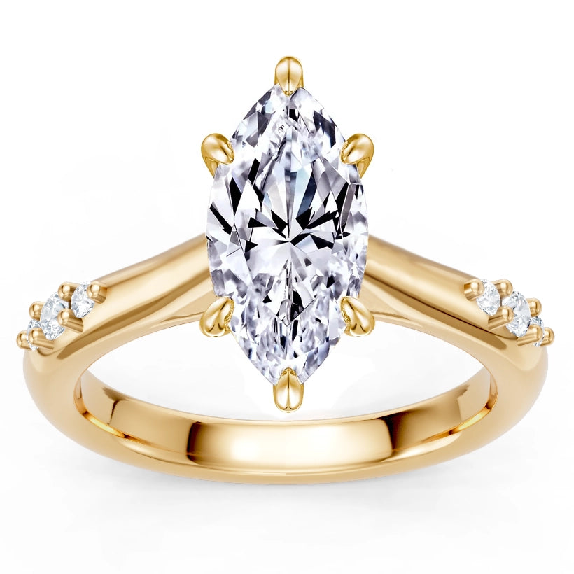 Engagement Collections Engagement Rings in Yellow Gold containing Diamond 463279