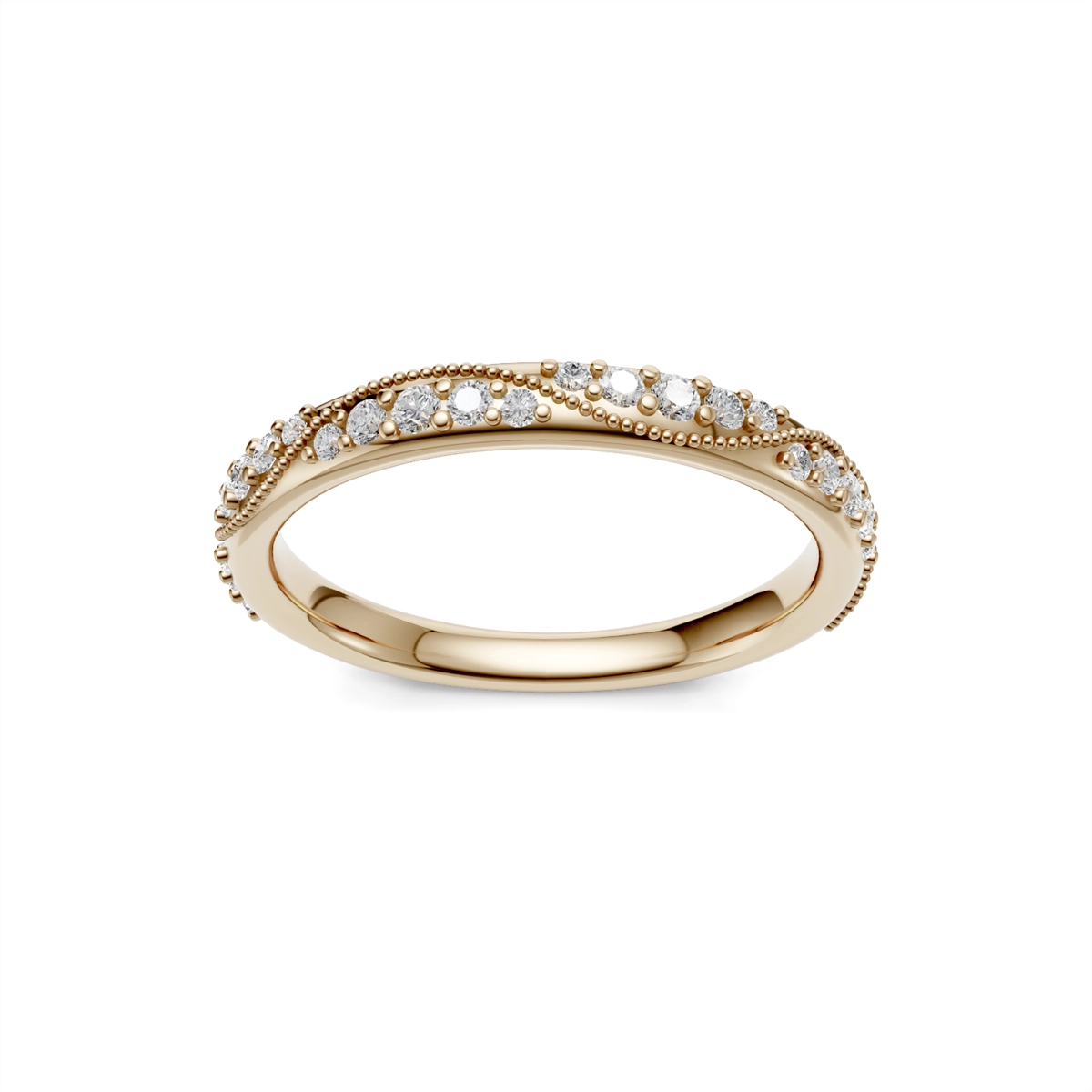 Wedding Bands Wedding Rings in Yellow Gold containing Diamond 463284