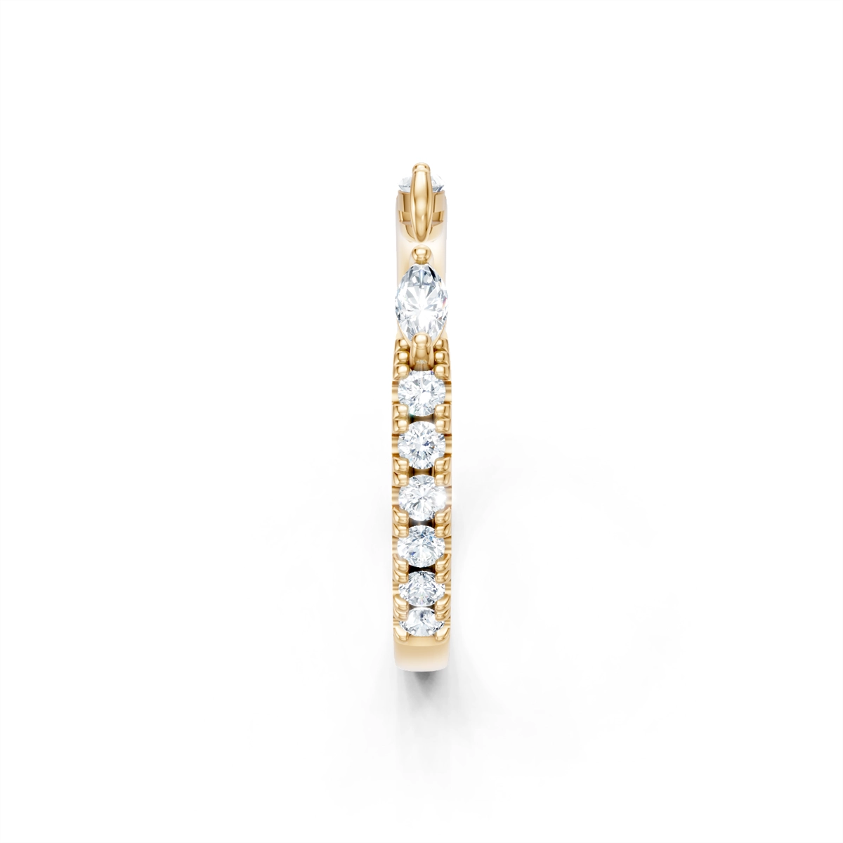 Wedding Bands Wedding Rings in Yellow Gold containing Diamond 463285