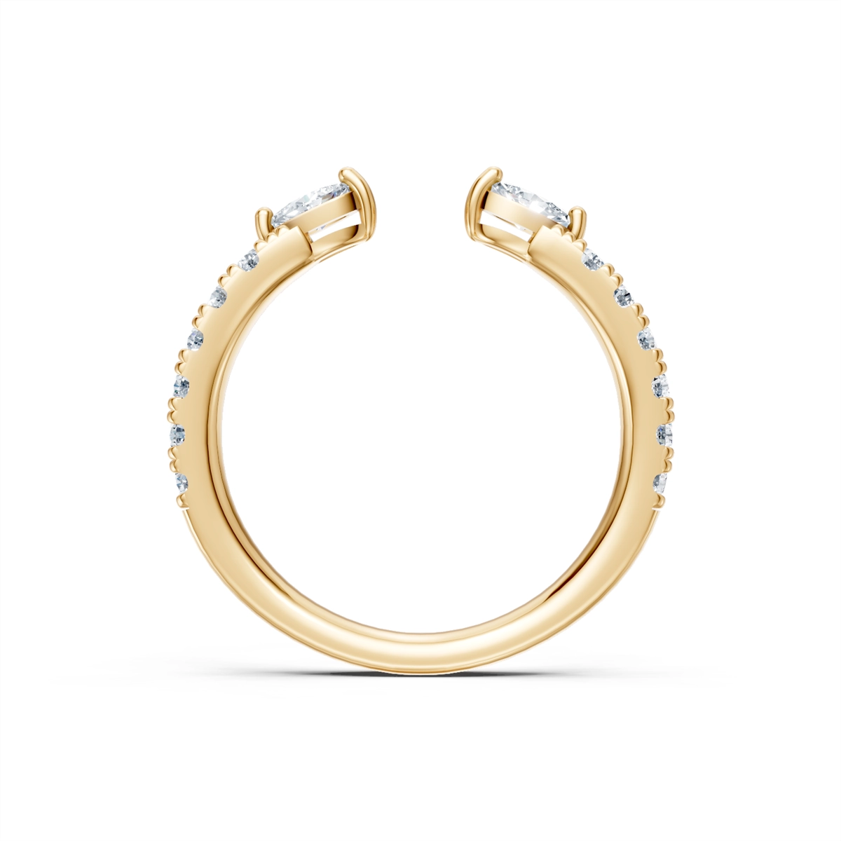 Wedding Bands Wedding Rings in Yellow Gold containing Diamond 463285