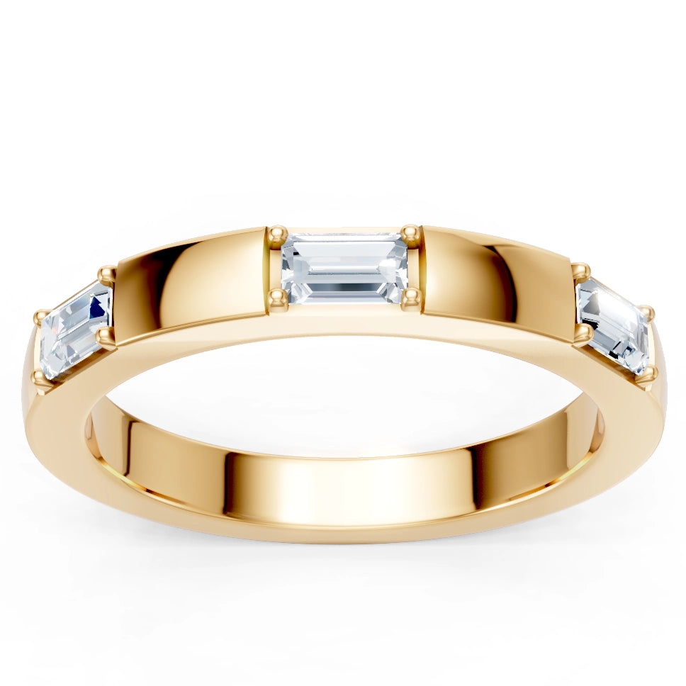 Wedding Bands Wedding Rings in Yellow Gold containing Diamond 463287