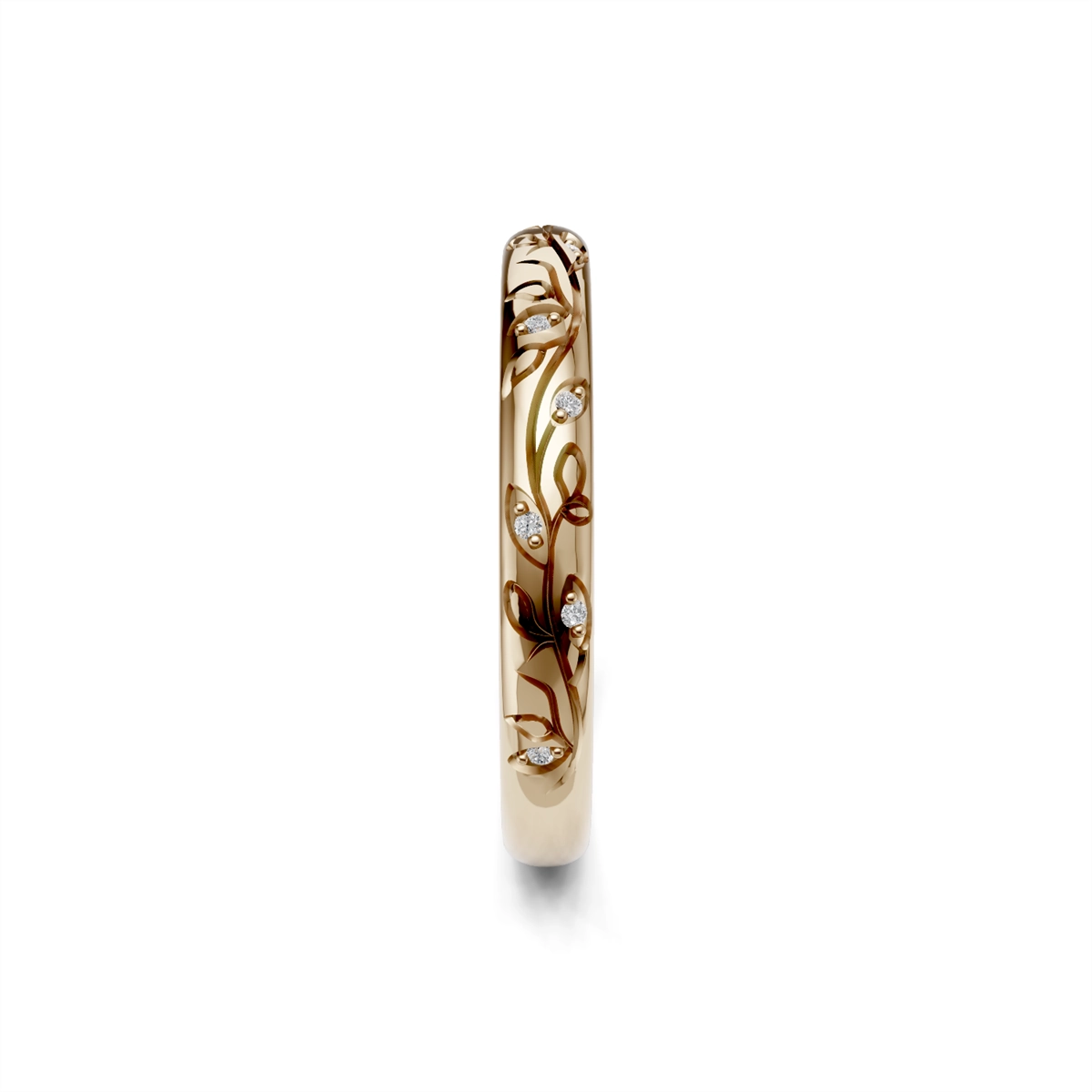 Wedding Bands Wedding Rings in Yellow Gold containing Diamond 463288