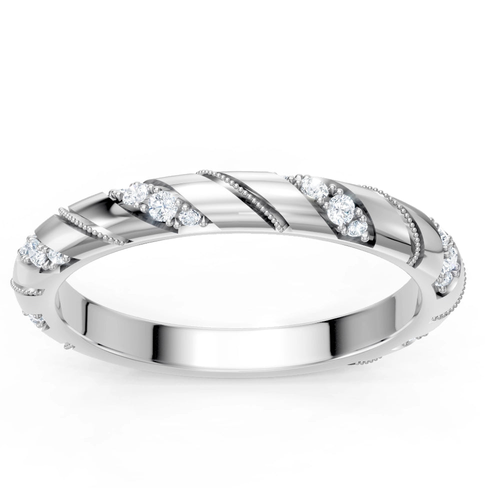 Wedding Bands Wedding Rings in White Gold containing Diamond 463289
