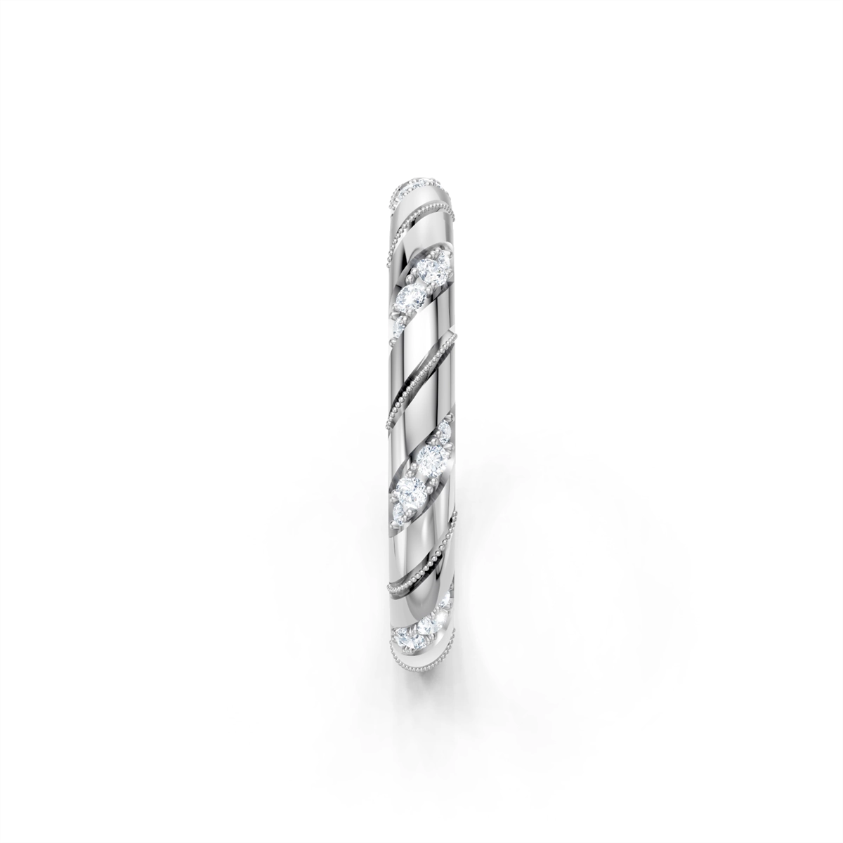 Wedding Bands Wedding Rings in White Gold containing Diamond 463289