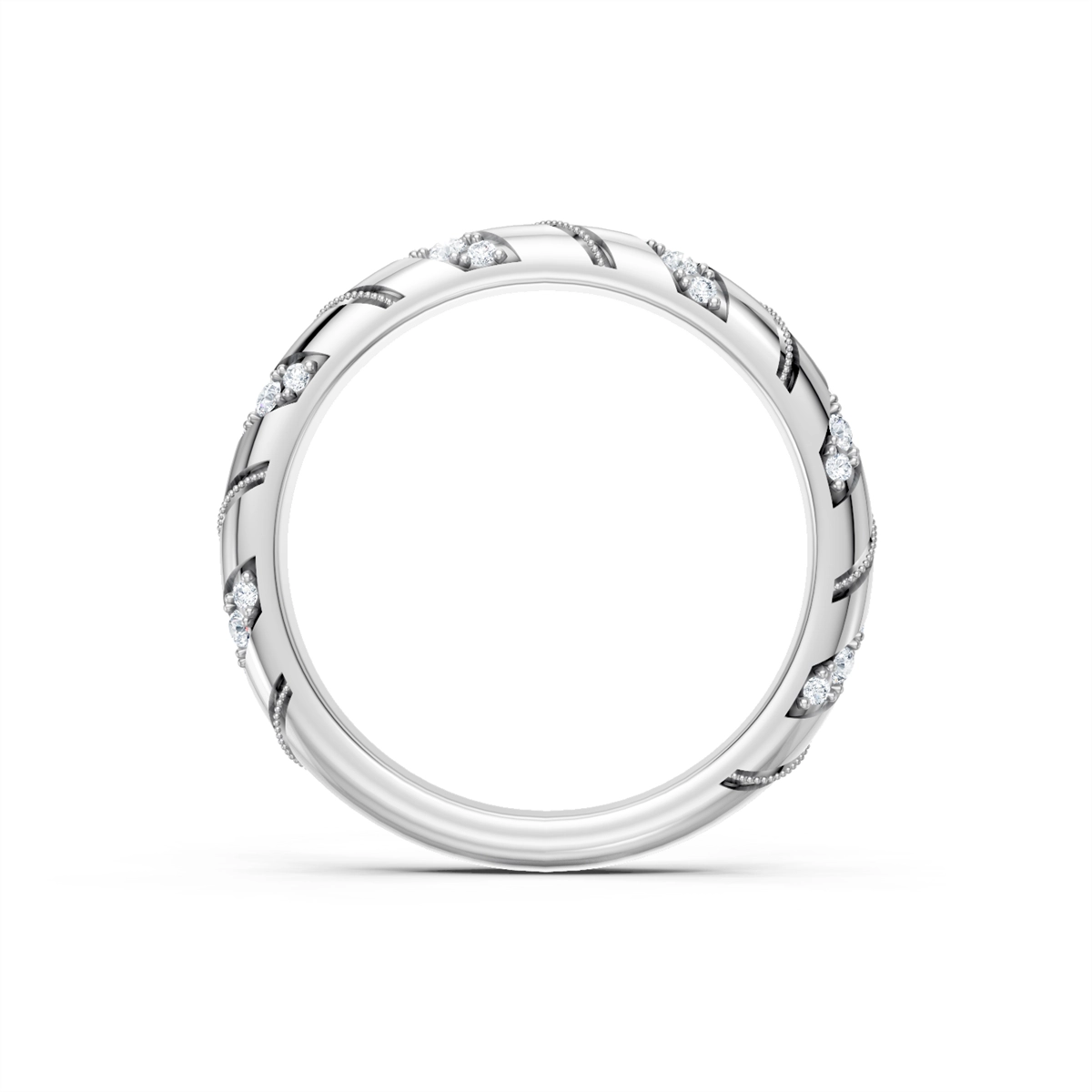 Wedding Bands Wedding Rings in White Gold containing Diamond 463289