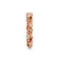Wedding Bands Wedding Rings in Rose Gold containing Diamond 463292