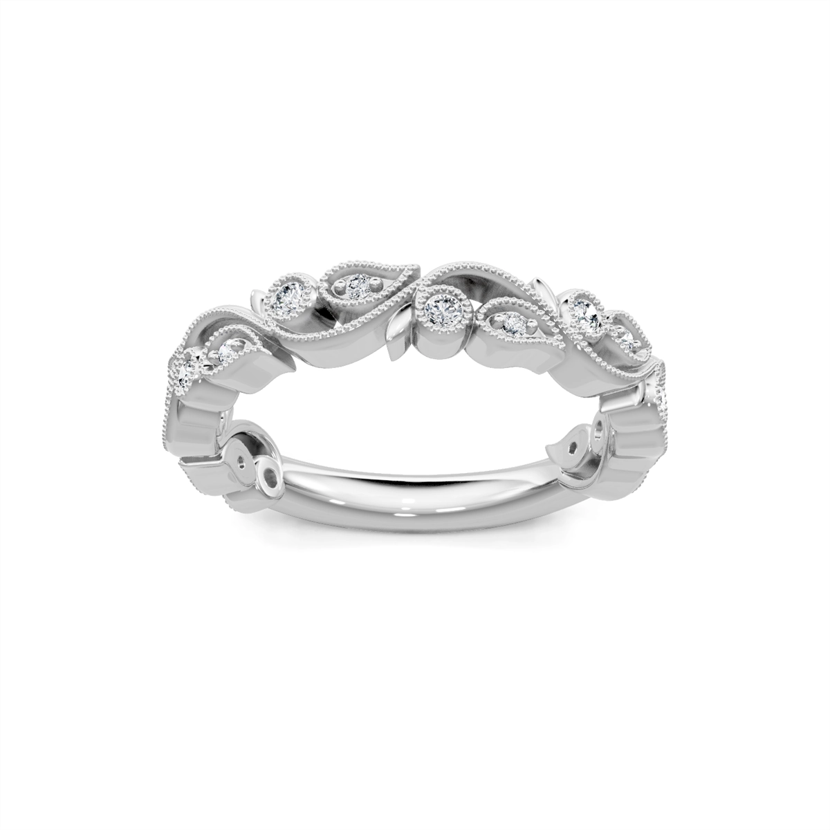 Wedding Bands Wedding Rings in White Gold containing Diamond 463293