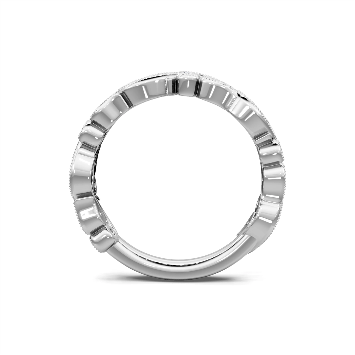 Wedding Bands Wedding Rings in White Gold containing Diamond 463293