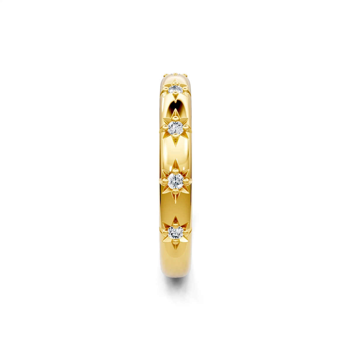 Wedding Bands Rings in Yellow Gold containing Diamond 463294
