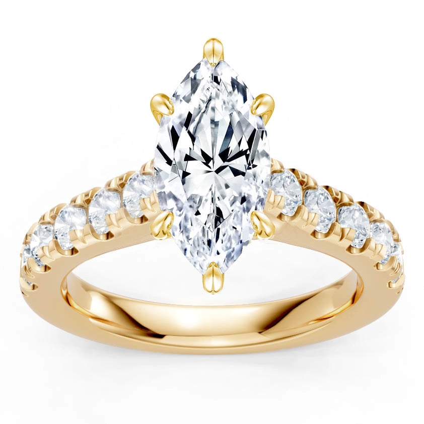 Engagement Collections Engagement Rings in Yellow Gold containing Diamond 463297