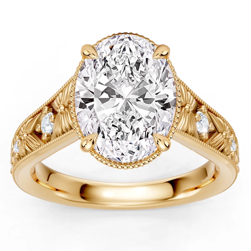 Engagement Collections Engagement Rings in Yellow Gold containing Diamond 463303