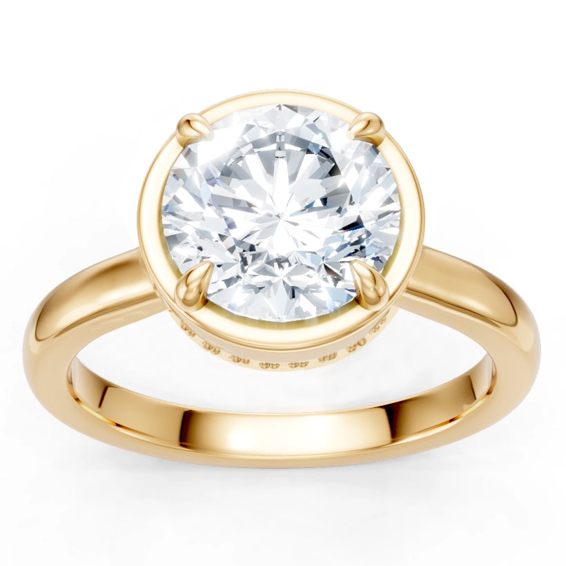 Engagement Collections Engagement Rings in Yellow Gold containing Diamond 463304