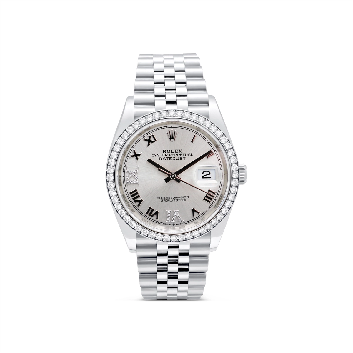 Preowned Rolex watch in Alternative Metals M126284RBR-0021