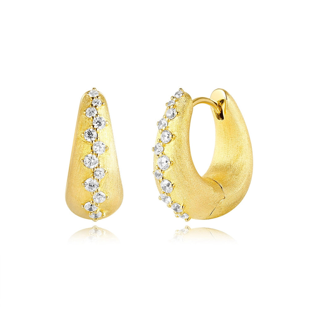 Earrings Earrings in Yellow Gold containing Diamond 463372