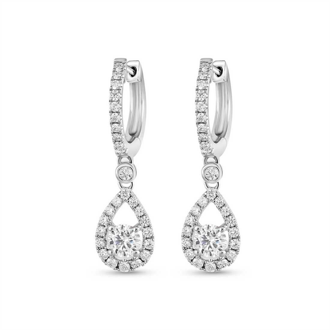 Earrings Earrings in White Gold containing Diamond 463416