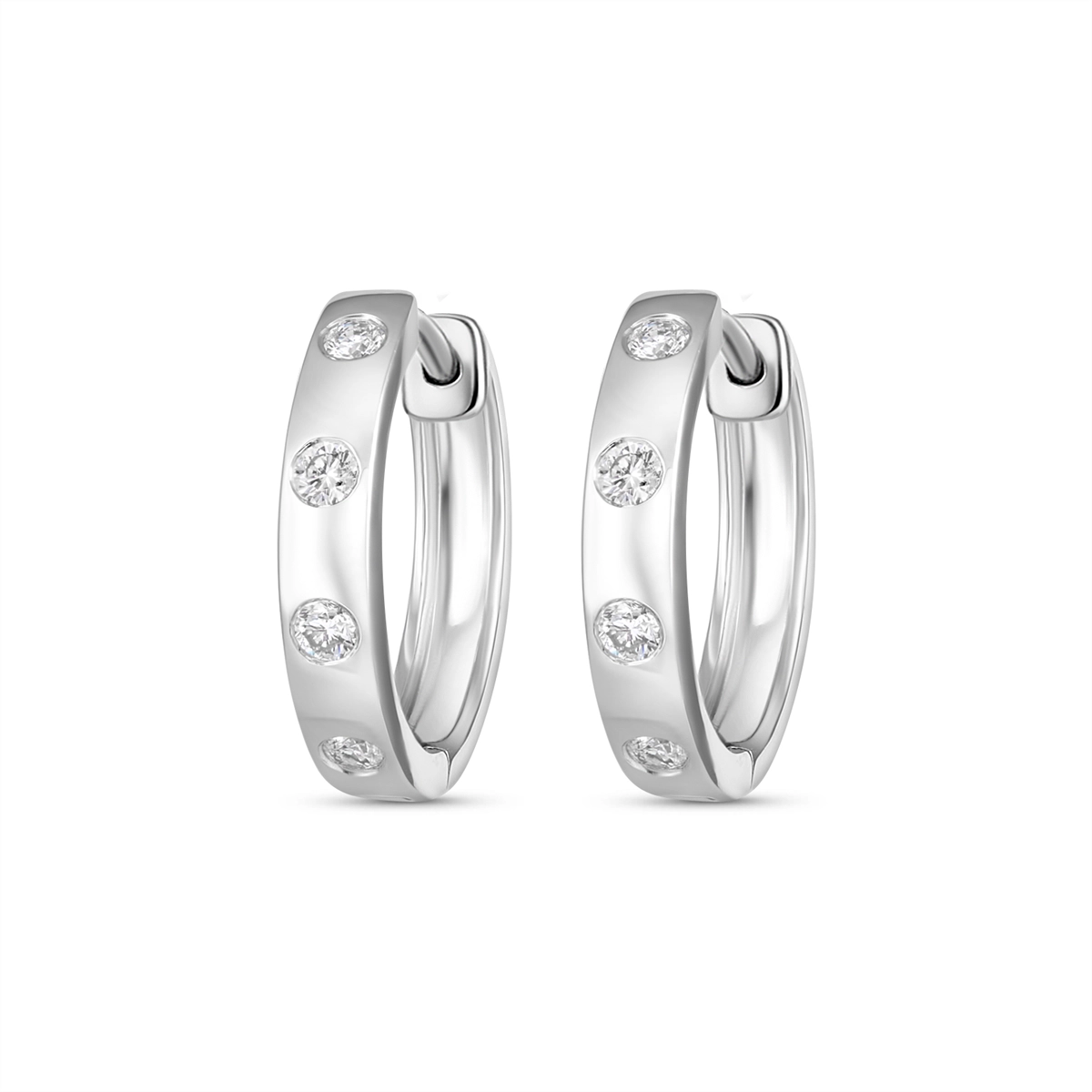 Earrings Earrings in White Gold containing Diamond 463417