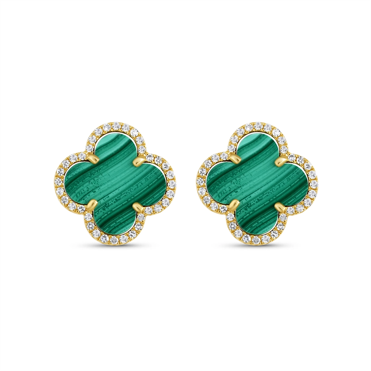 Earrings Earrings in Yellow Gold containing Other, Multi-gemstone, Diamond 463423