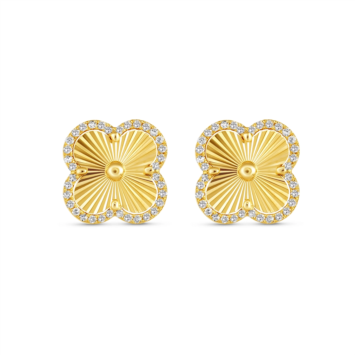 Earrings Earrings in Yellow Gold containing Diamond 463424