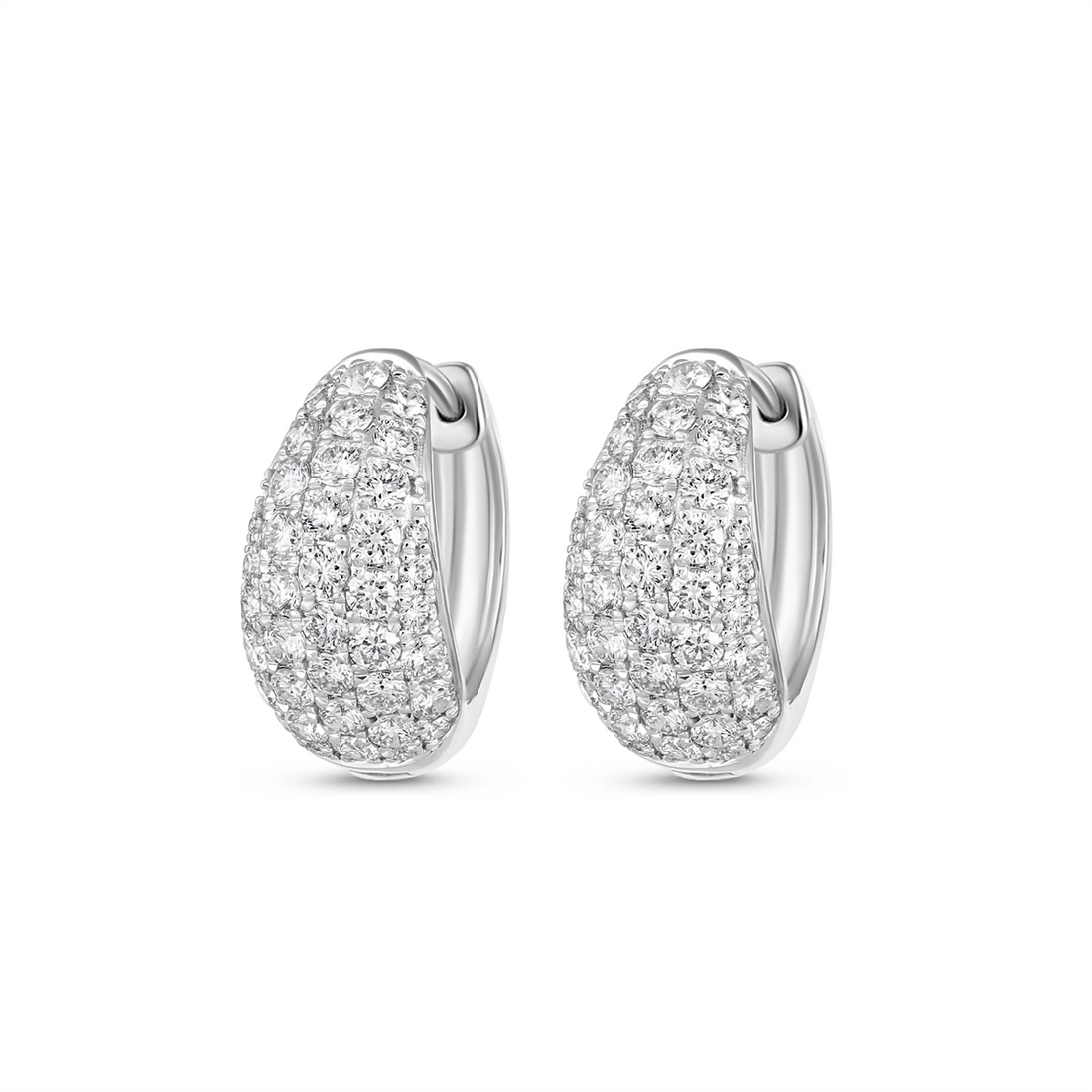 Earrings Earrings in White Gold containing Diamond 463425
