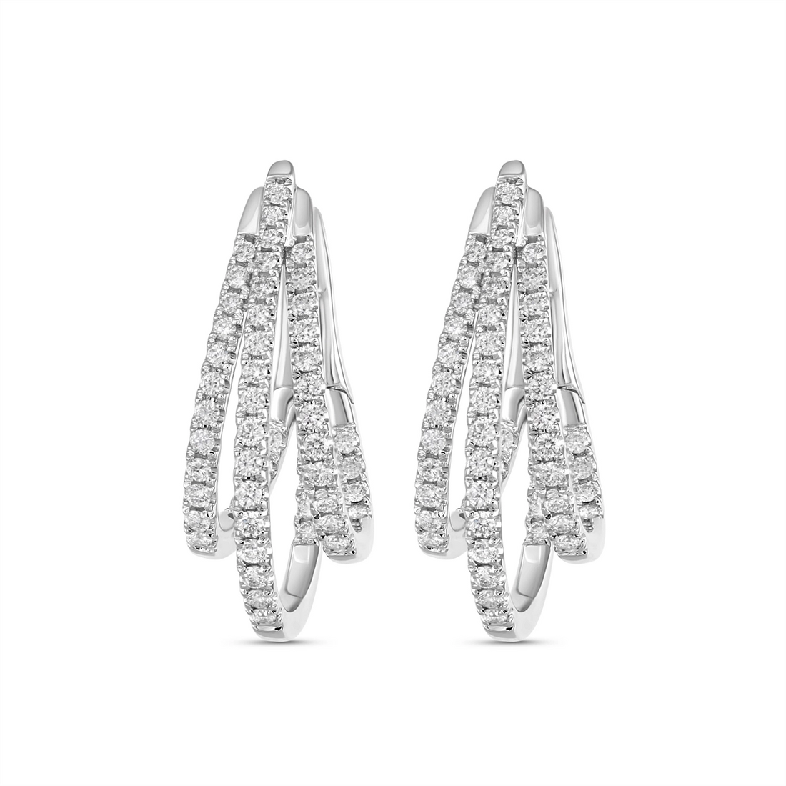 Earrings Earrings in White Gold containing Diamond 463426