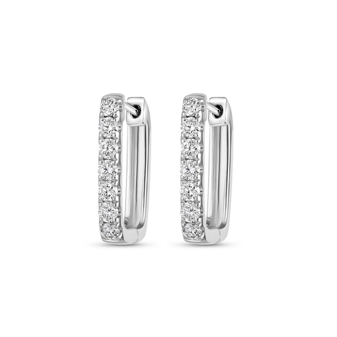 Earrings Earrings in Platinum/Palladium containing Diamond 463429