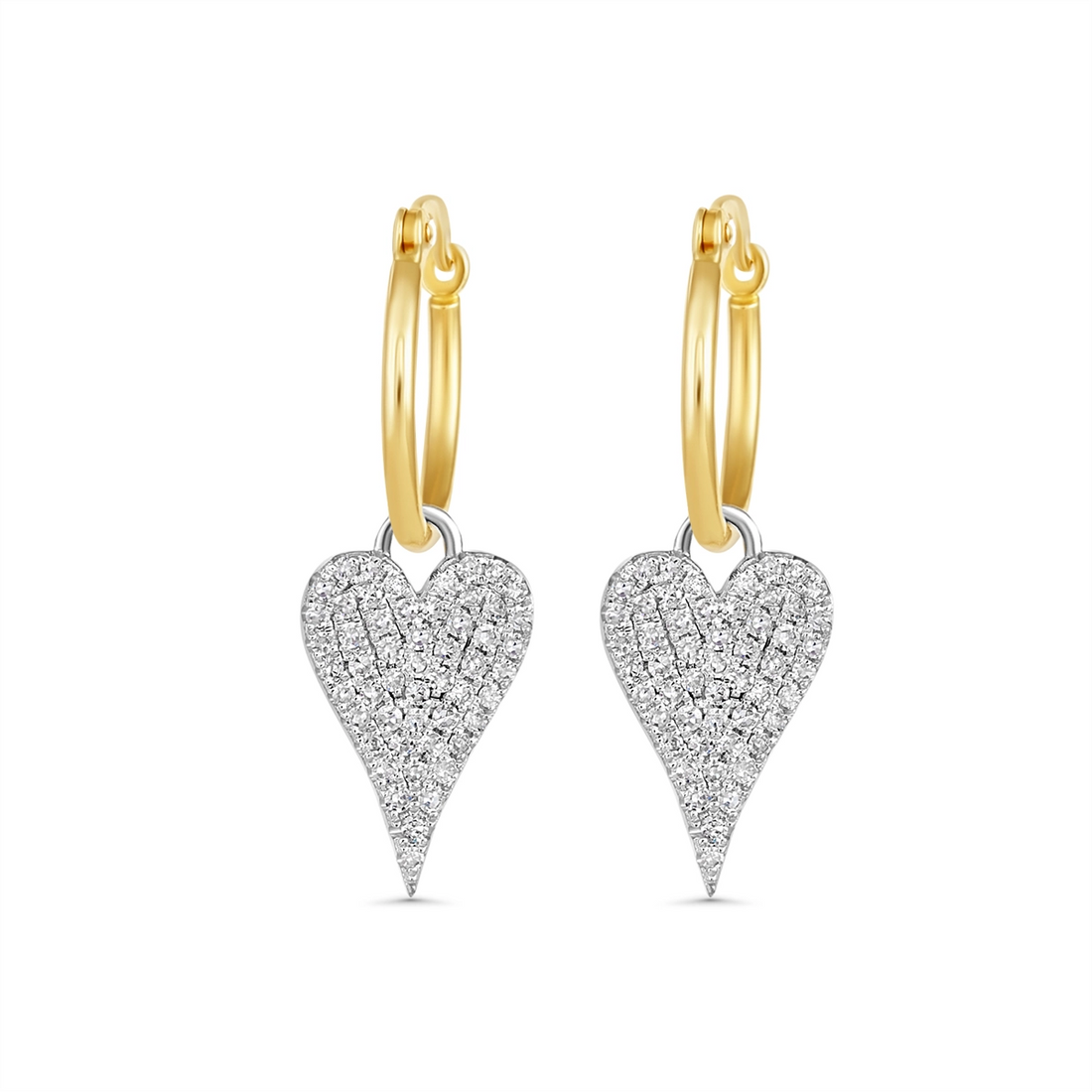 Earrings Earrings in Mixed Metals containing Diamond 463432