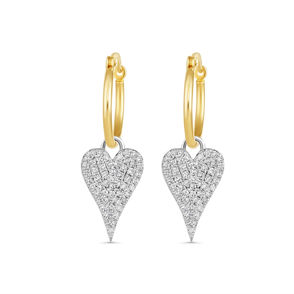 Earrings Earrings in Mixed Metals containing Diamond 463432