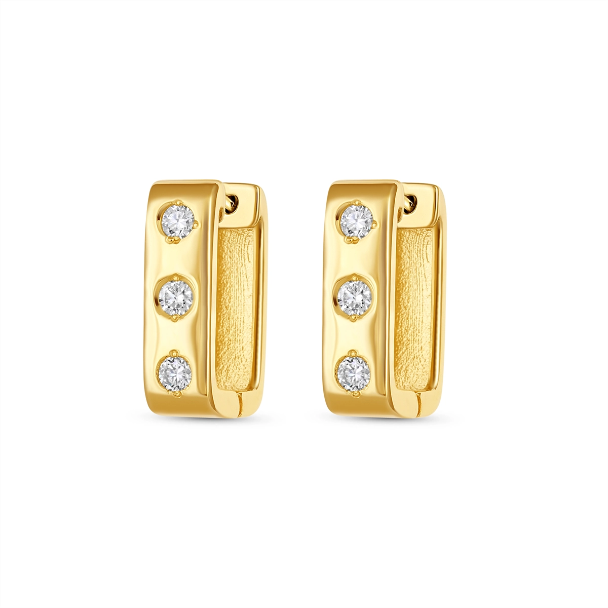 Earrings Earrings in Yellow Gold containing Diamond 463433