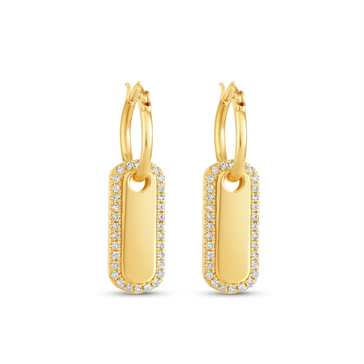 Earrings Earrings in Yellow Gold containing Diamond 463434
