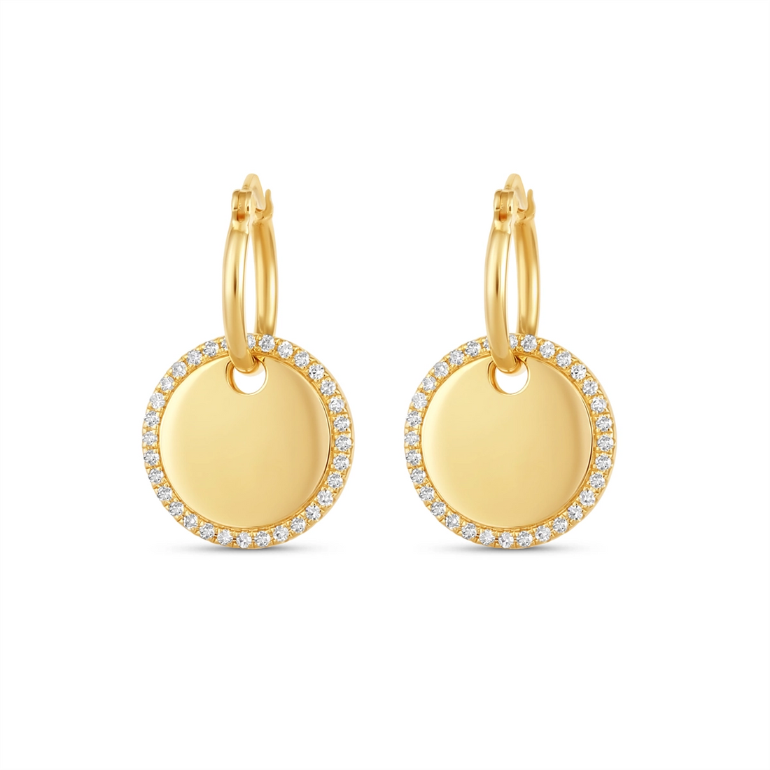 Earrings Earrings in Yellow Gold containing Diamond 463435