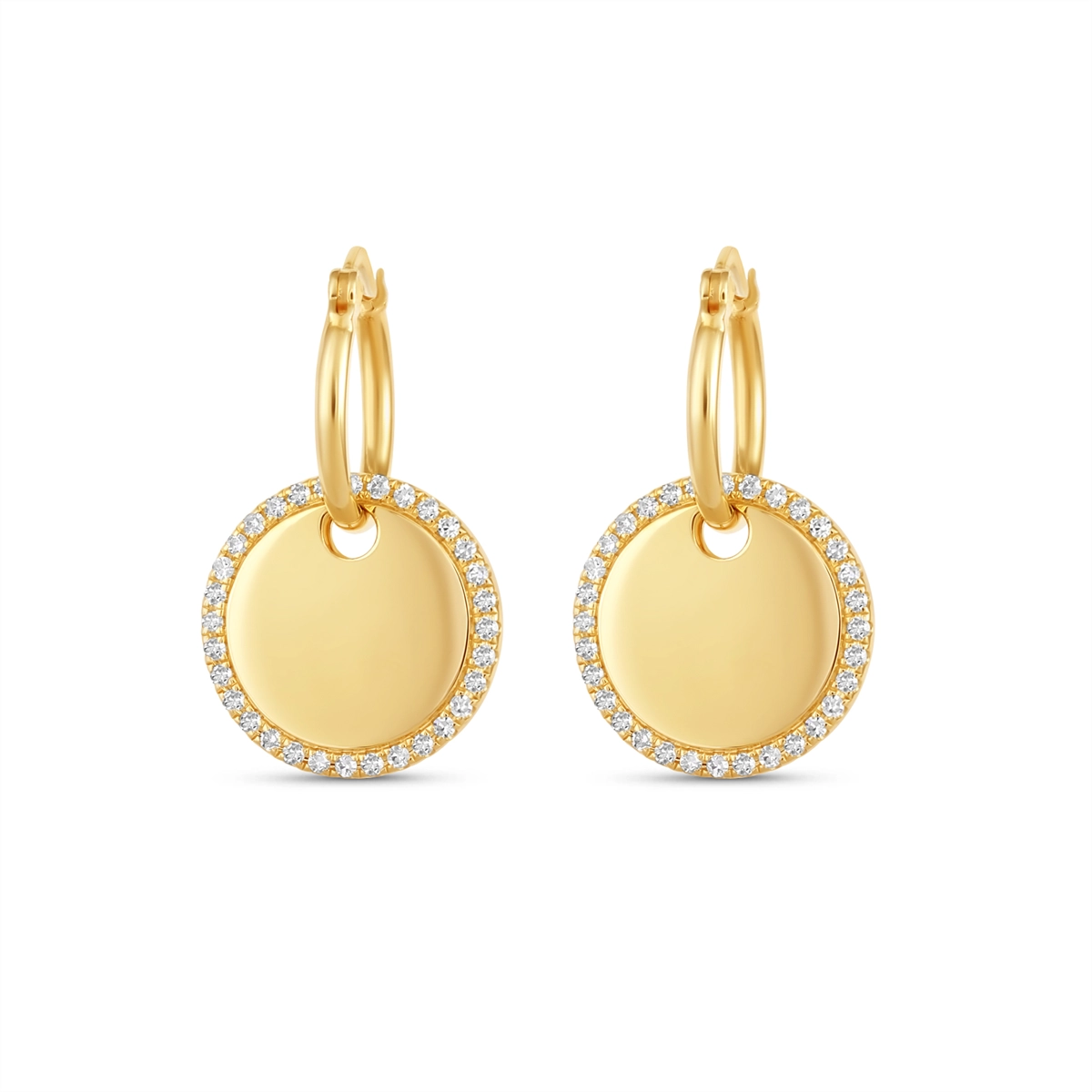 Earrings Earrings in Yellow Gold containing Diamond 463435