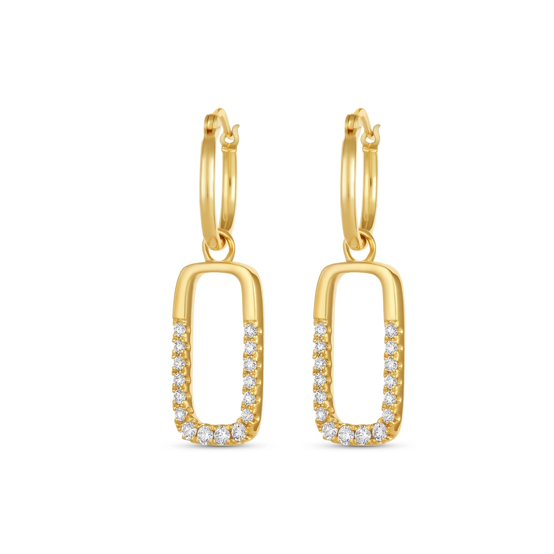 Earrings Earrings in Yellow Gold containing Diamond 463436
