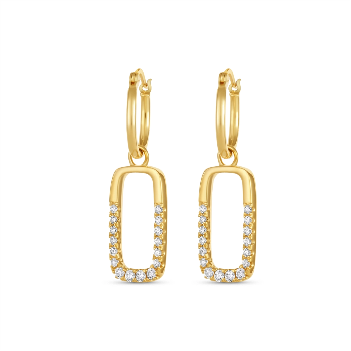 Earrings Earrings in Yellow Gold containing Diamond 463436