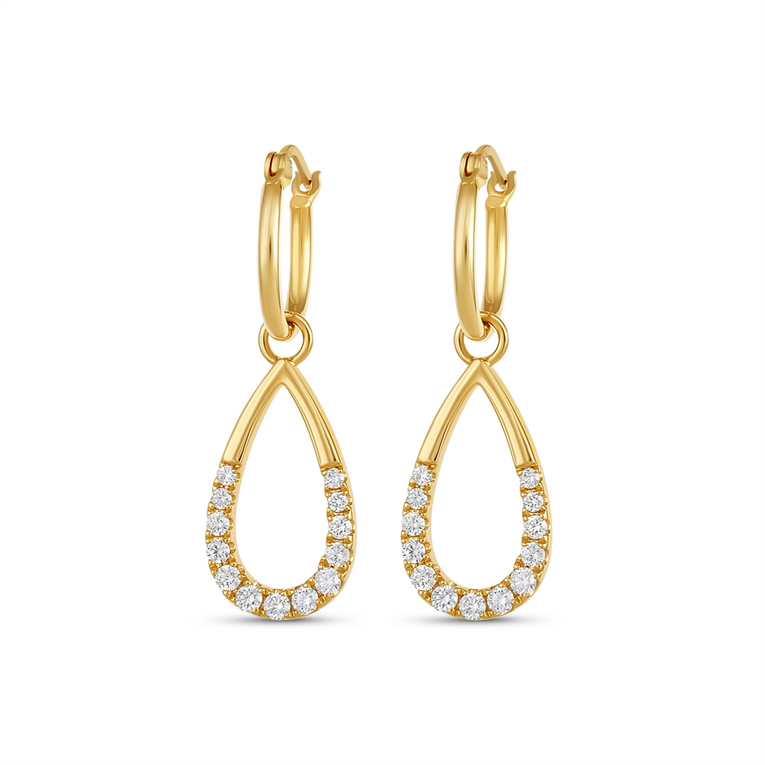 Earrings Earrings in Yellow Gold containing Diamond 463437