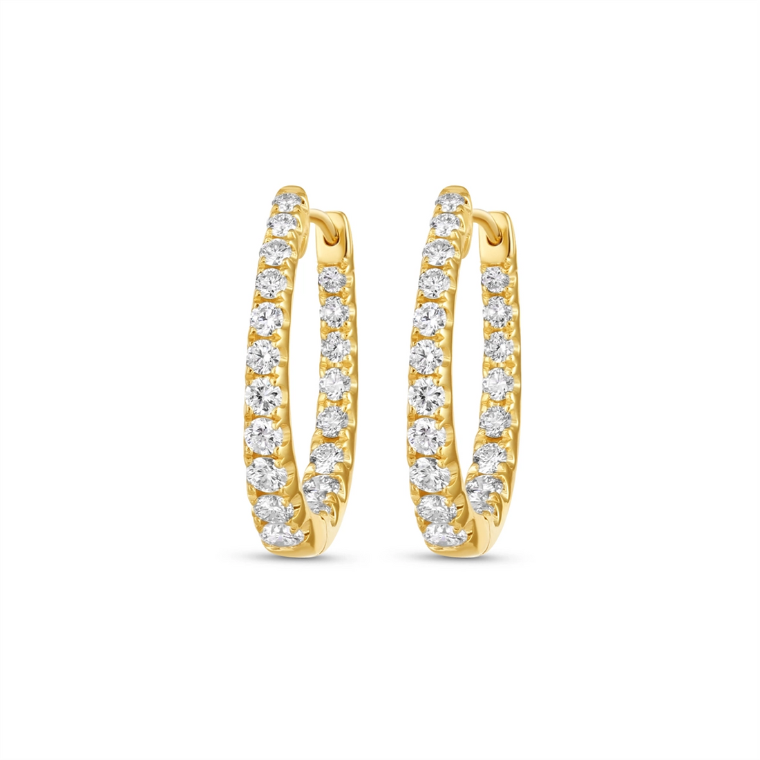 Earrings Earrings in Yellow Gold containing Diamond 463441