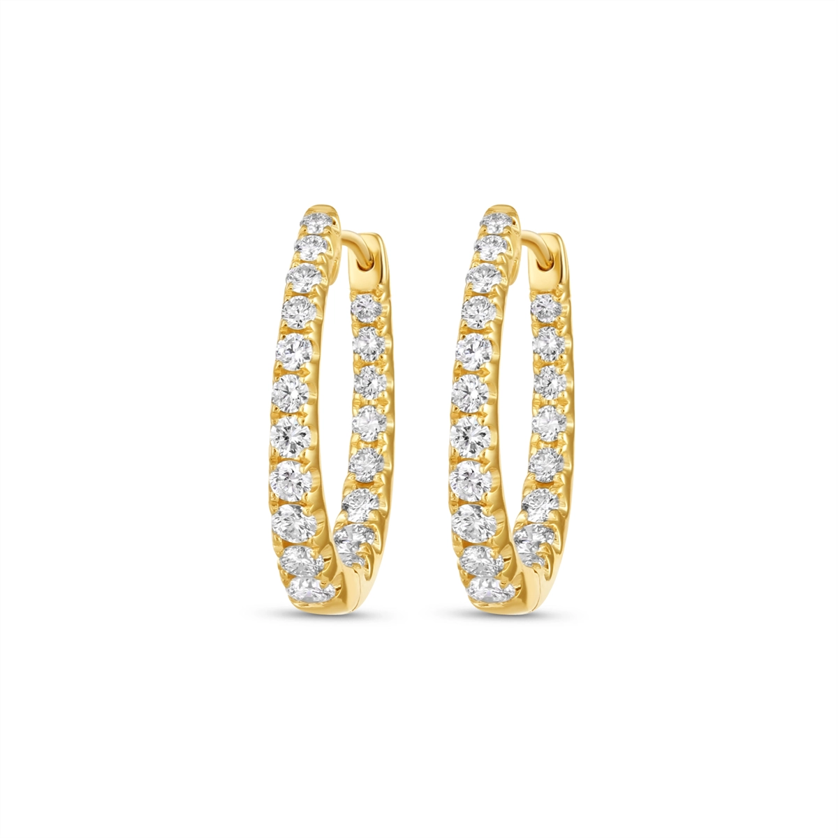 Earrings Earrings in Yellow Gold containing Diamond 463441
