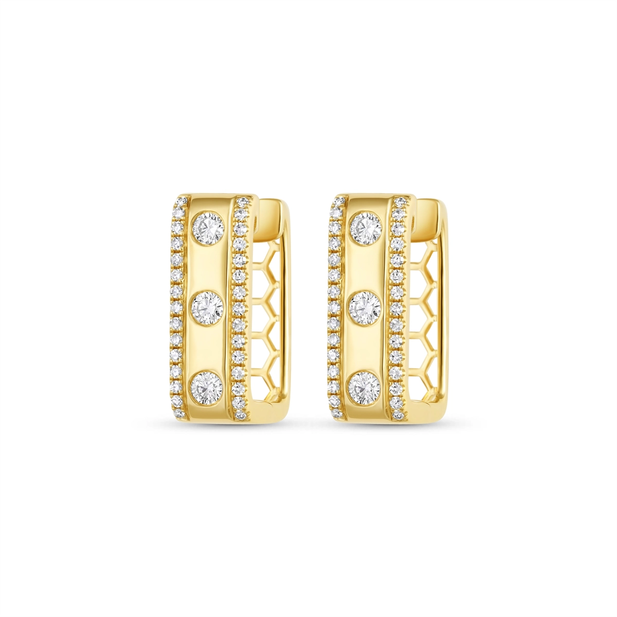 Earrings Earrings in Yellow Gold containing Diamond 463443