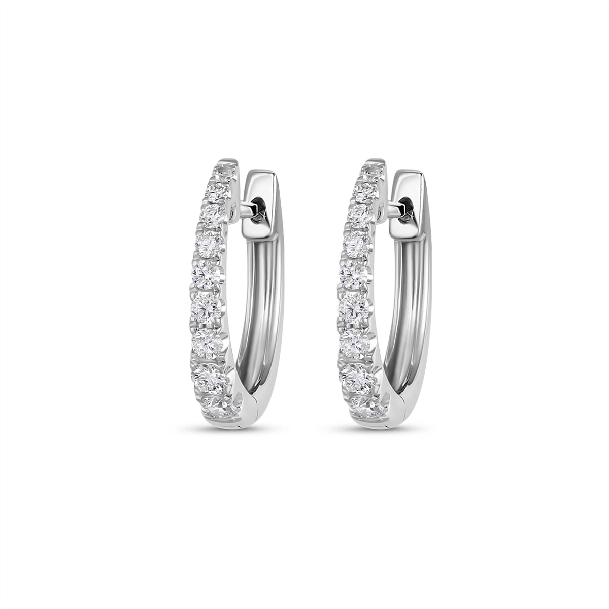 Earrings Earrings in White Gold containing Diamond 463445