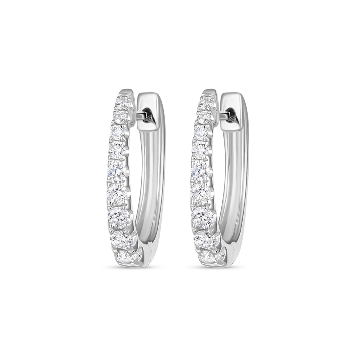 Earrings Earrings in White Gold containing Diamond 463447