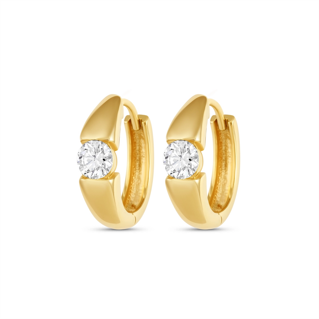 Earrings Earrings in Yellow Gold containing Diamond 463452
