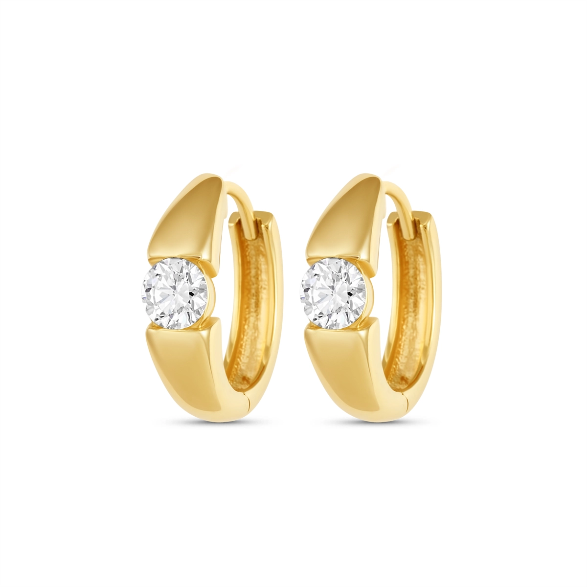 Earrings Earrings in Yellow Gold containing Diamond 463452