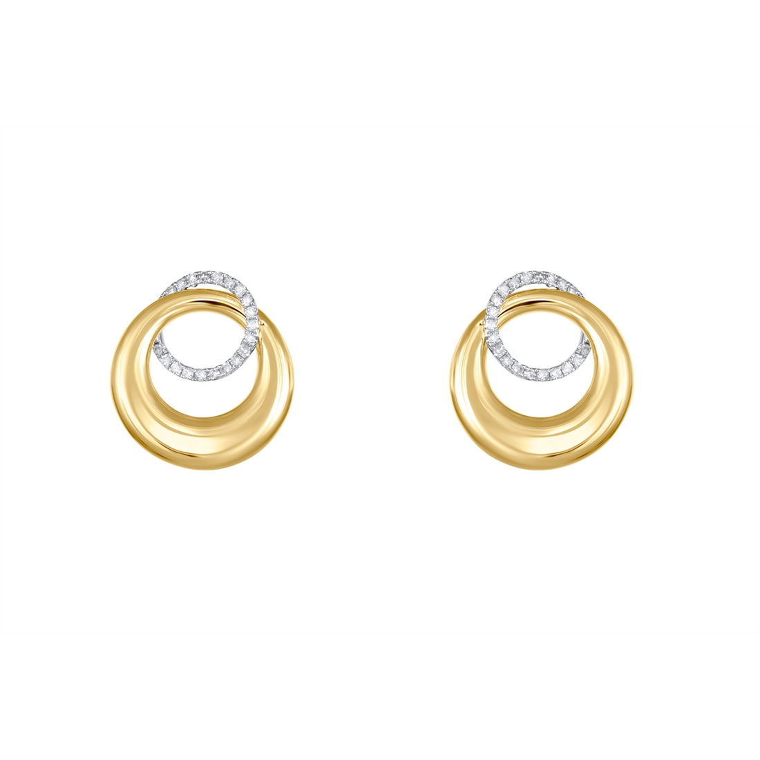 Earrings Earrings in Mixed Metals containing Diamond 463457