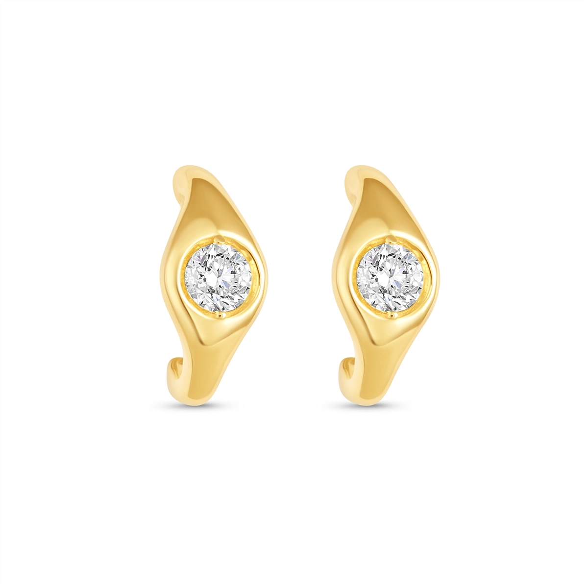 Earrings Earrings in Yellow Gold containing Diamond 463464
