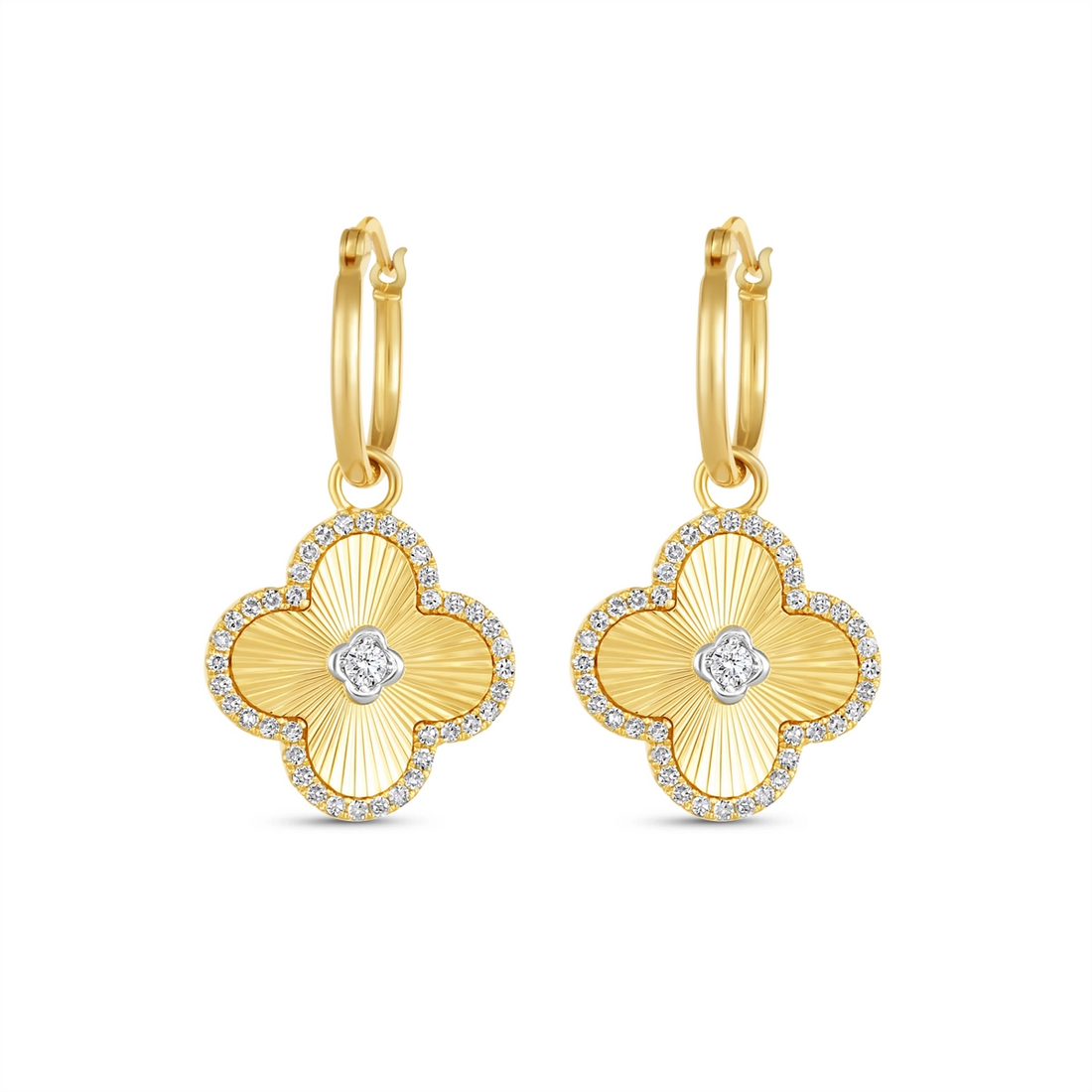 Earrings Earrings in Yellow Gold containing Diamond 463465