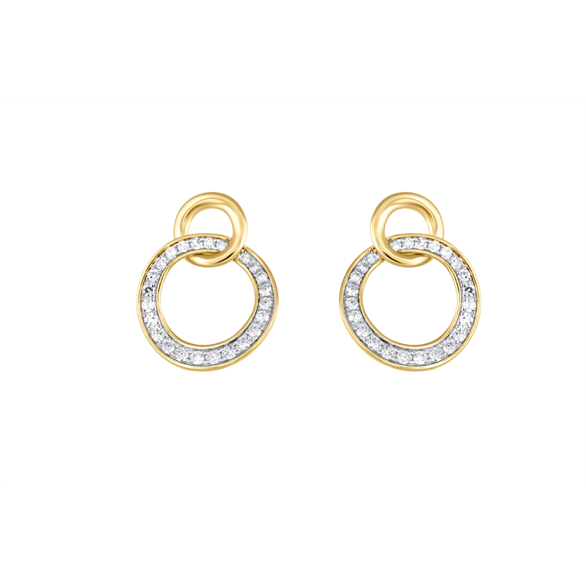 Earrings Earrings in Mixed Metals containing Diamond 463470