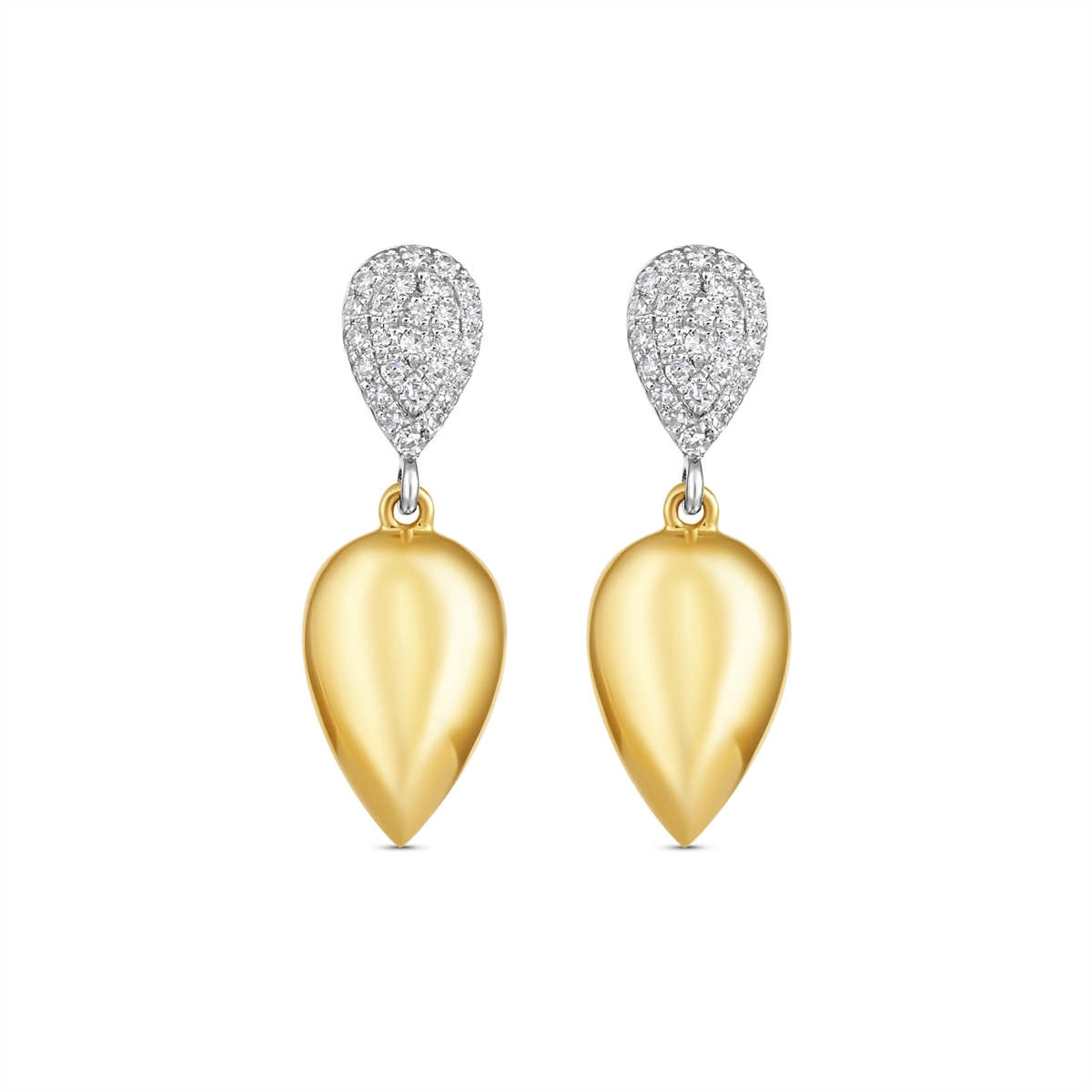 Earrings Earrings in Mixed Metals containing Diamond 463472