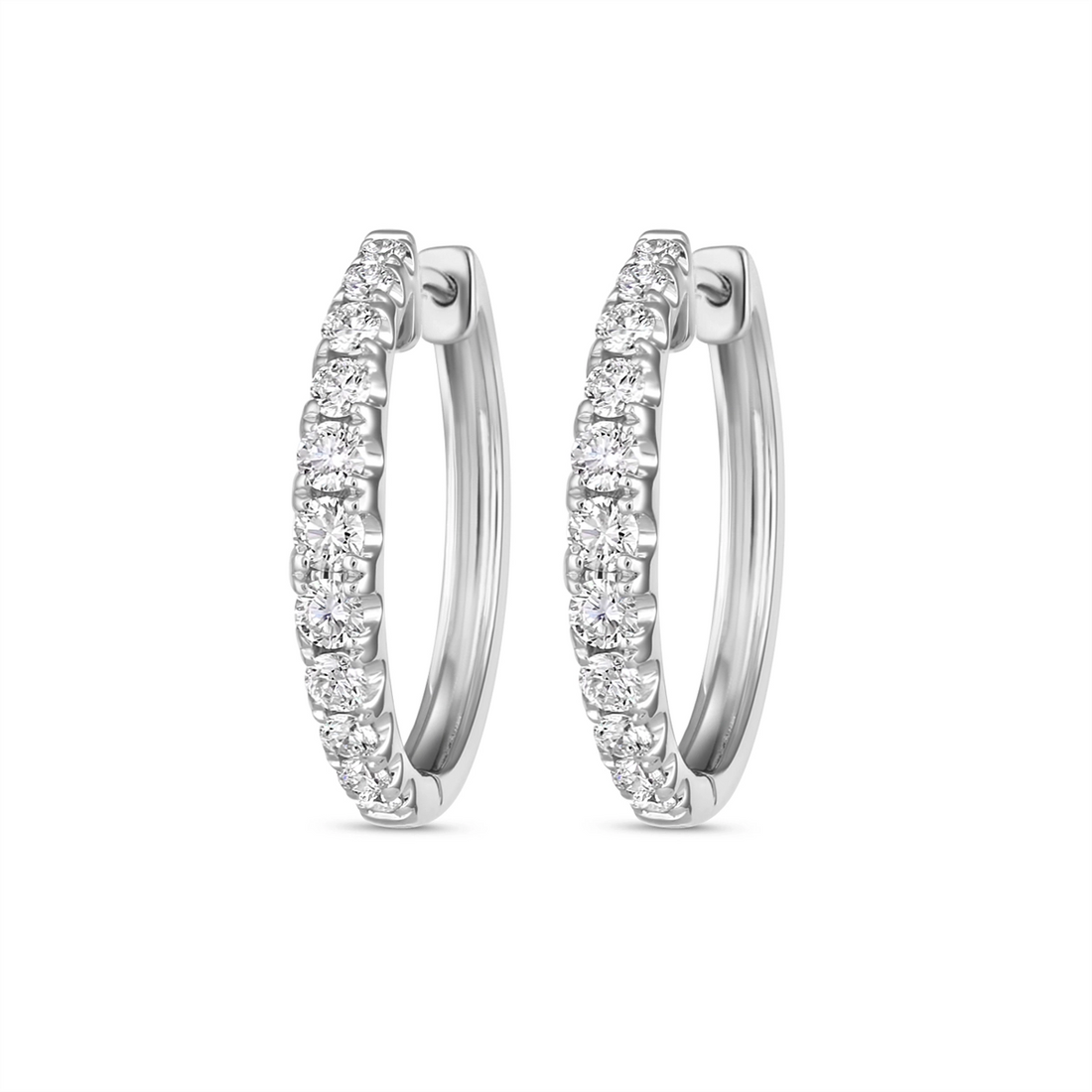 Earrings Earrings in White Gold containing Diamond 463486